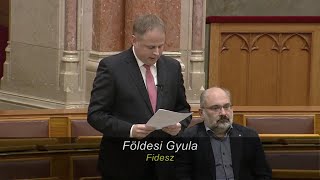 Földesi Gyula azonnali kérdése és Fónagy János válasza [upl. by Nnaeilsel]