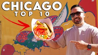 Top 10 Iconic Chicago Foods You MUST Try Before You DIE [upl. by Dagley693]