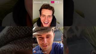 Oliver Stark and Ronen Rubinstein IG live talking about the 911onFOX911LoneStar crossover [upl. by Morril220]