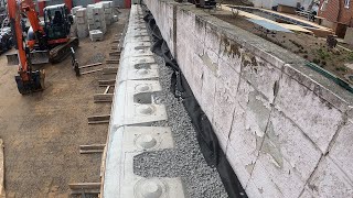 Retaining Wall Drainage and Backfill [upl. by Pepi551]