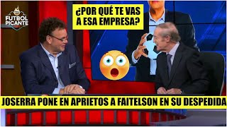 La SORPRENDENTE pregunta de José Ramón a Faitelson en su DESPEDIDA de ESPN  Futbol Picante [upl. by Caresse]