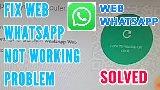 How to Fix Web WhatsApp Not Working on PC Problem Solved [upl. by Agni]