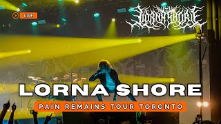 Lorna Shore  Pain Remains I Dancing Like Flames  Pain Remains Tour Live In Toronto 2024 [upl. by Otsuaf339]