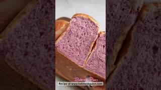 Purple Sweet Potato Bread bakewithpaws breadrecipe bread baking [upl. by Annairba245]