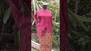 baju wisuda simpel  kebaya simpel  Payet kebaya [upl. by Janelle]