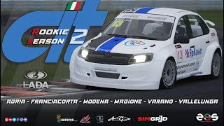 CIT Rookie Season 2 Round 3 Practice amp Qualifying amp Race 1 amp Race 2  Franciacorta  Drivers POV [upl. by Hanser850]