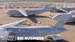 How The Worlds Largest Airplane Boneyard Stores 3100 Aircraft  Big Business [upl. by Gausman]