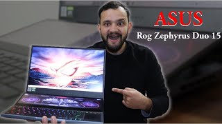 ASUS ROG Zephyrus Duo 15  Intel i7 10875H  RTX 2070 Super  Unboxing and Review 💻💻 [upl. by Ginny]