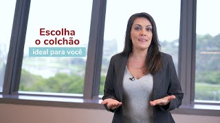 Como escolher o colchão ideal [upl. by Idrahs]