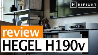 Hegel H190V  Lamplificatore integrato con Phono stage di altissima qualità  Recensione Completa [upl. by Alleacim]