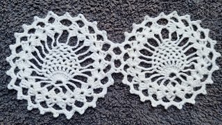 Beautiful lace pattern tablecloth ❤️  crochet pattern tablecloth [upl. by Suoivatnod]