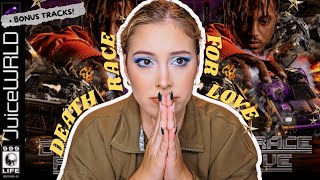 death race for love  juice wrld full album  bonus tracks reaction  music amp makeup  flipmas [upl. by Aivun]