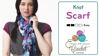 Knit or Knot Scarves  BEGINNER  The Crochet Crowd [upl. by Zeitler]