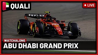 F1 Live  Abu Dhabi GP Qualifying Watchalong  Live timings  Commentary [upl. by Leahpar559]