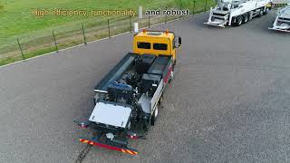 Concrete pump  city application perfect solution for your transport [upl. by Ahtiek]