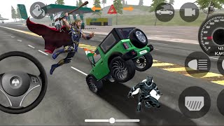 Dollar Song Modified Mahindra Thar  😈Indian Car Simulator 3D  Android Gameplay Part30 [upl. by Kamila821]