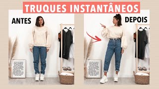 Truques simples que vão TRANSFORMAR SEUS LOOKS em segundos  Viihrocha [upl. by Cynthla]