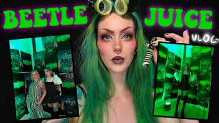 vlog BEETLEJUICE BEETLEJUICE MOVIE PREMIERE 🪲 [upl. by Takashi]