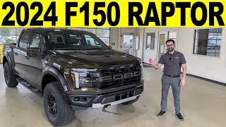 2024 Ford F 150 Raptor FULL Exterior amp Interior Review SHELTER GREEN [upl. by Fowle]