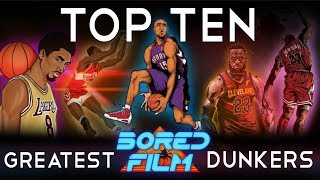 Top Ten Greatest Dunkers Ever [upl. by Enirahtak]