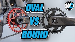 Oval Chainrings vs Round Chainrings  Pros Cons and Everything Else [upl. by Akcemat]