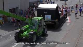 Farvagny 2014 Giron cantonal de jeunesses cortège part 6 filmé en UHD [upl. by Odnamra]