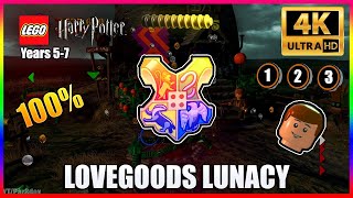 Lovegood’s Lunacy  Lego Harry Potter  ALL Collectables Walkthrough [upl. by Fitting]