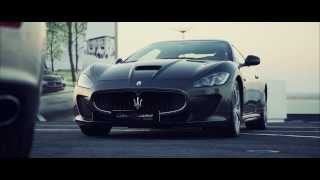 Maserati on Aircraft Carrier Nave Cavour [upl. by Atnoed]