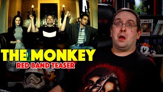 REACTION The Monkey Red Band Teaser Teaser Trailer  Theo James Movie 2025 [upl. by Killoran614]