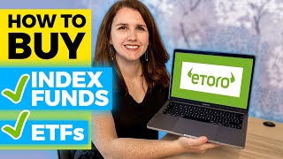 HOW TO BUY INDEX FUNDS amp ETFS using Etoro Step by Step Tutorial [upl. by Joellen617]