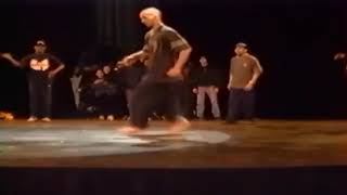 The Unique amp Legendary BBoy Karim Barouche RIP ⭐️ On Stage At Nantes 1998 [upl. by Ylrebmit]