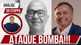 URGENTE Bolsonarismo começa a realizar atentados bomba  Análise do Stoppa [upl. by Ellinet]