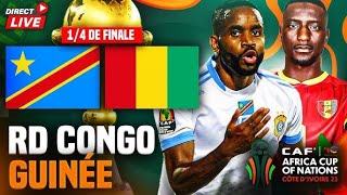 DIRECT  LIVE  RDC CONGO VS GUiNEE live coupe dafrique des nations 2023 2024 [upl. by Nelaf]