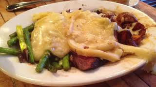 Raclette NYC Restaurant Melted Cheese [upl. by Vidda454]