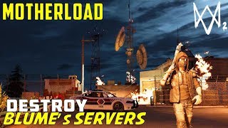 Unlock Blumes Vault Door  Destroy Backup Servers amp Main Generators  Motherload  Watch Dogs 2 [upl. by Teeniv351]