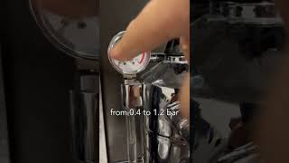 Adjusting Pressostat in La Pavoni Professional lapavoni pressostat espresso [upl. by Nylrad]