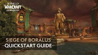 Siege of Boralus Mythic Dungeon Quickstart Guide  The War Within Season 1 [upl. by Godric]