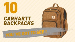 Top Backpacks By Carhartt  New amp Popular 2017 [upl. by Marie-Jeanne]