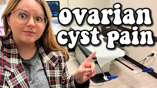 My Ovarian Cyst Pain amp Symptoms 2023 Update after Ultrasound  WOMENS PAIN IS BEING IGNORED [upl. by Barcellona]