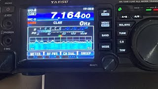 Yaesu 991 a funzione test dnr [upl. by Leeth]