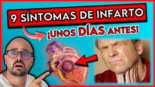 ¡SÍNTOMAS de INFARTO unos DÍAS antes  ¡Presta ATENCIÓN a estas SEÑALES [upl. by Kimberli]