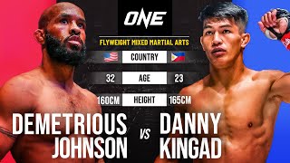 Demetrious Johnson vs Danny Kingad  Full Fight Replay [upl. by Kila]