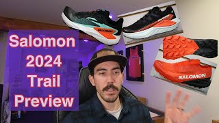 Salomon 2024 Trail Shoe Previews From The Running Event In Austin TX 2023 [upl. by Cioffred]