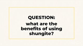 Shungite Benefits and Shungite Healing Properties Shungite QampA [upl. by Aicnom]