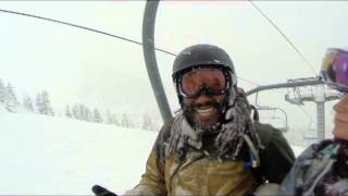 Chamonix Video Snow Report 8th January 2016 [upl. by Kenzie]