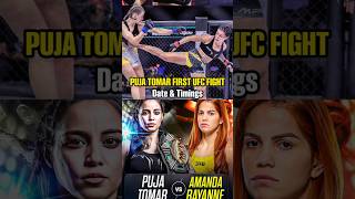 Don’t Miss First FEMALE UFC Fighter  Puja Tomar’s UFC Fight🔥 [upl. by Cardie155]