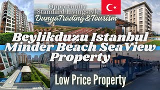 Mindar Beach Beylikduzu Istanbul 🇹🇷 Turkey best Location For Living Property amp Entertainment [upl. by Ahsotal438]