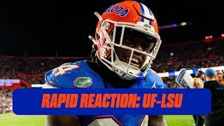 Rapid Reaction to UFs 2716 win over LSU  Florida Gators Football [upl. by Cornelius293]