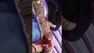 New trendy easy mehndi designsyoutubeshorts mehndi trending viralvideo [upl. by Aihsel]