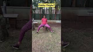 Try This One Exercise To Reduce Flabby Thighs  flabbythighs [upl. by Cristal]